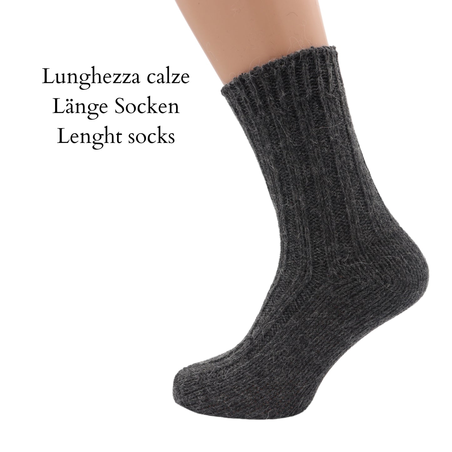 Calze Alpaca spesse - morbide, resistenti, calore confortevole