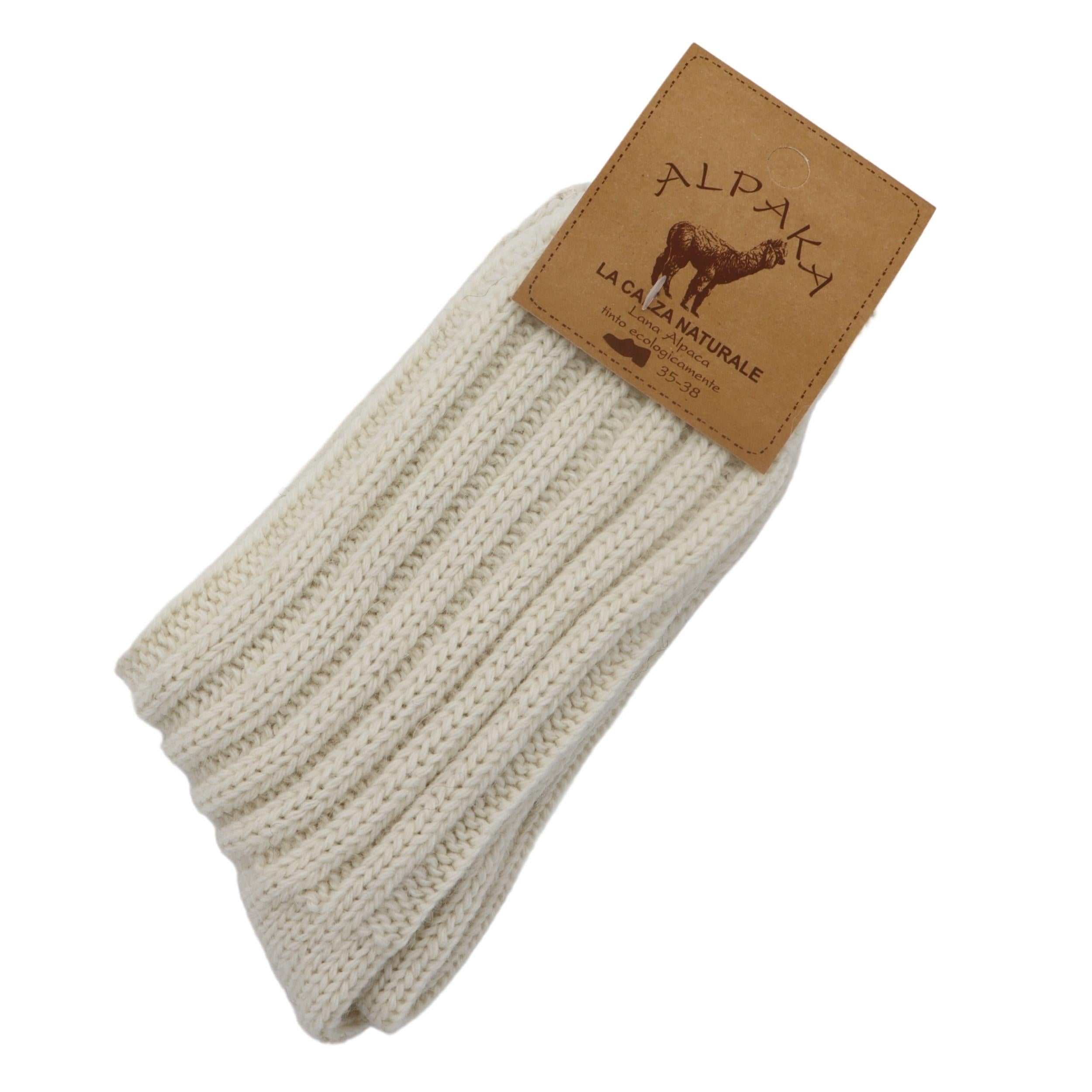Mallory Calze Medie Filato Fino Alpaca Colori Fibra Base TERRA - | Produzione E Vendita Di Calzature Made In Italy - Foto 9