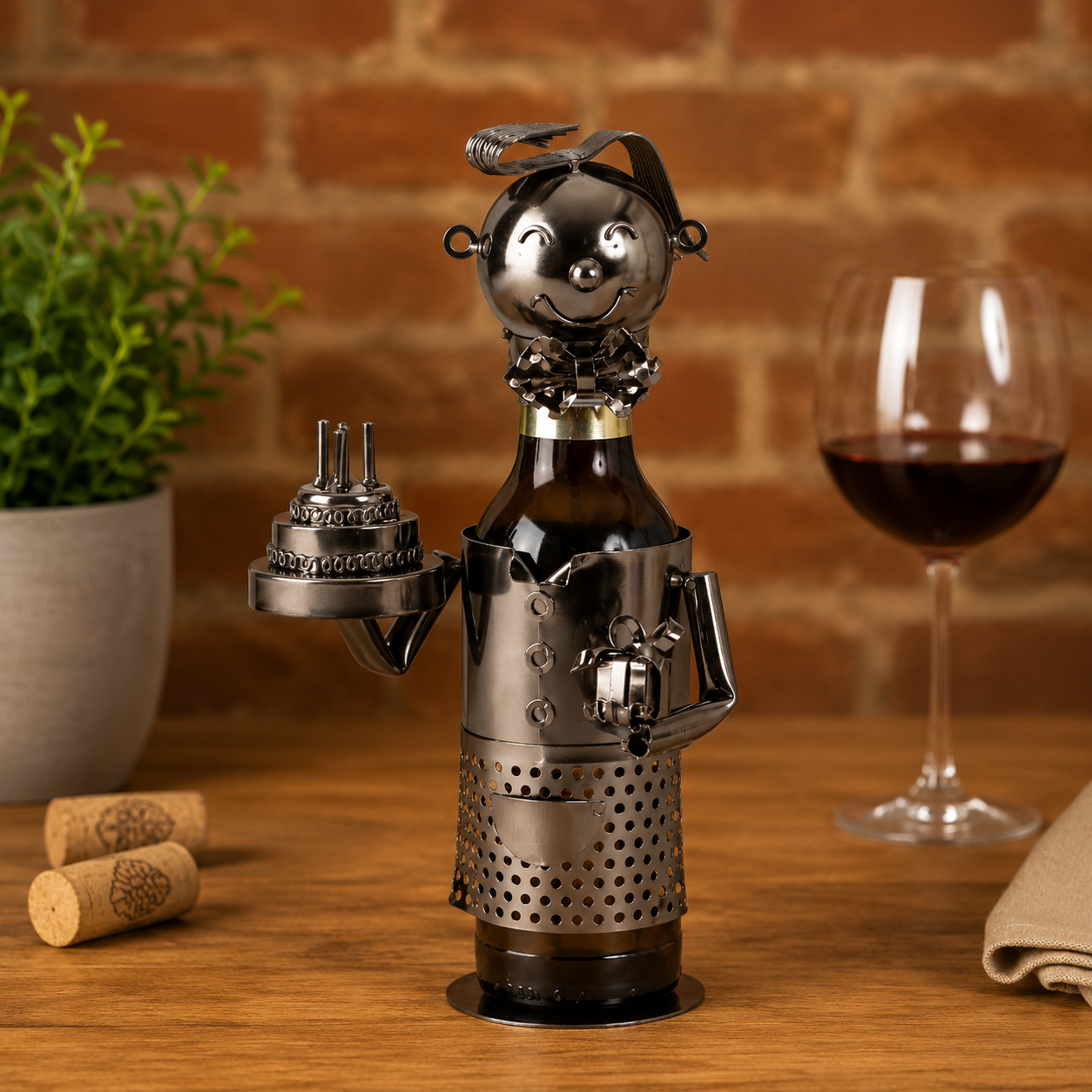 Portabottiglie da vino 'Birthday'