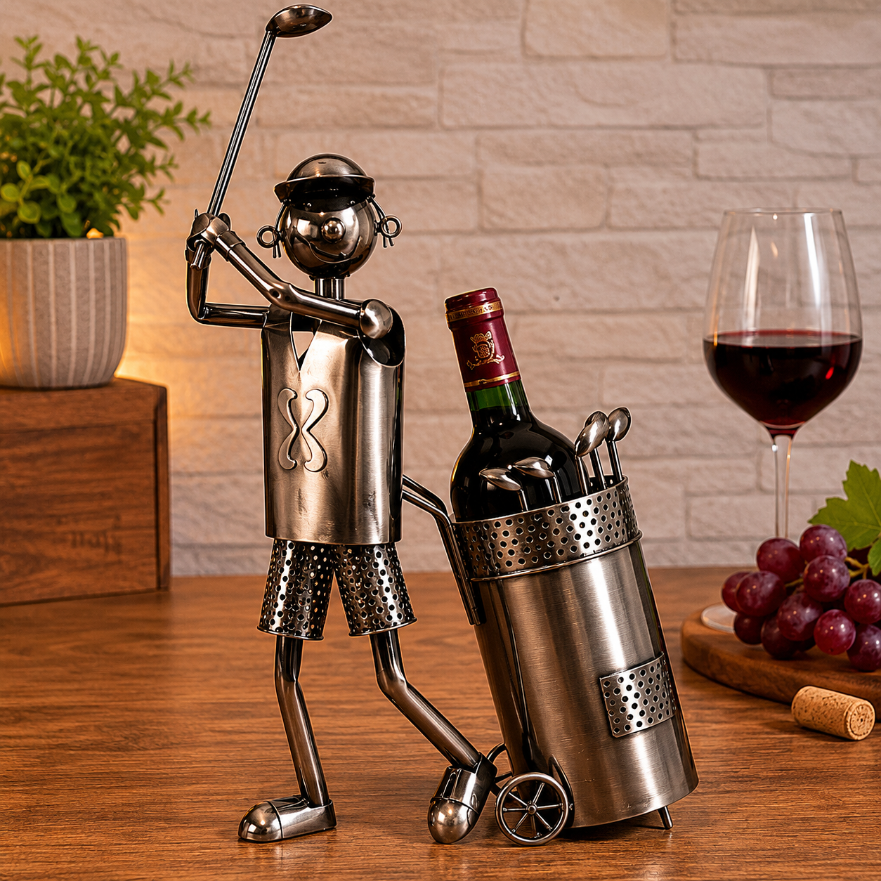 Portabottiglie da vino 'Golf'
