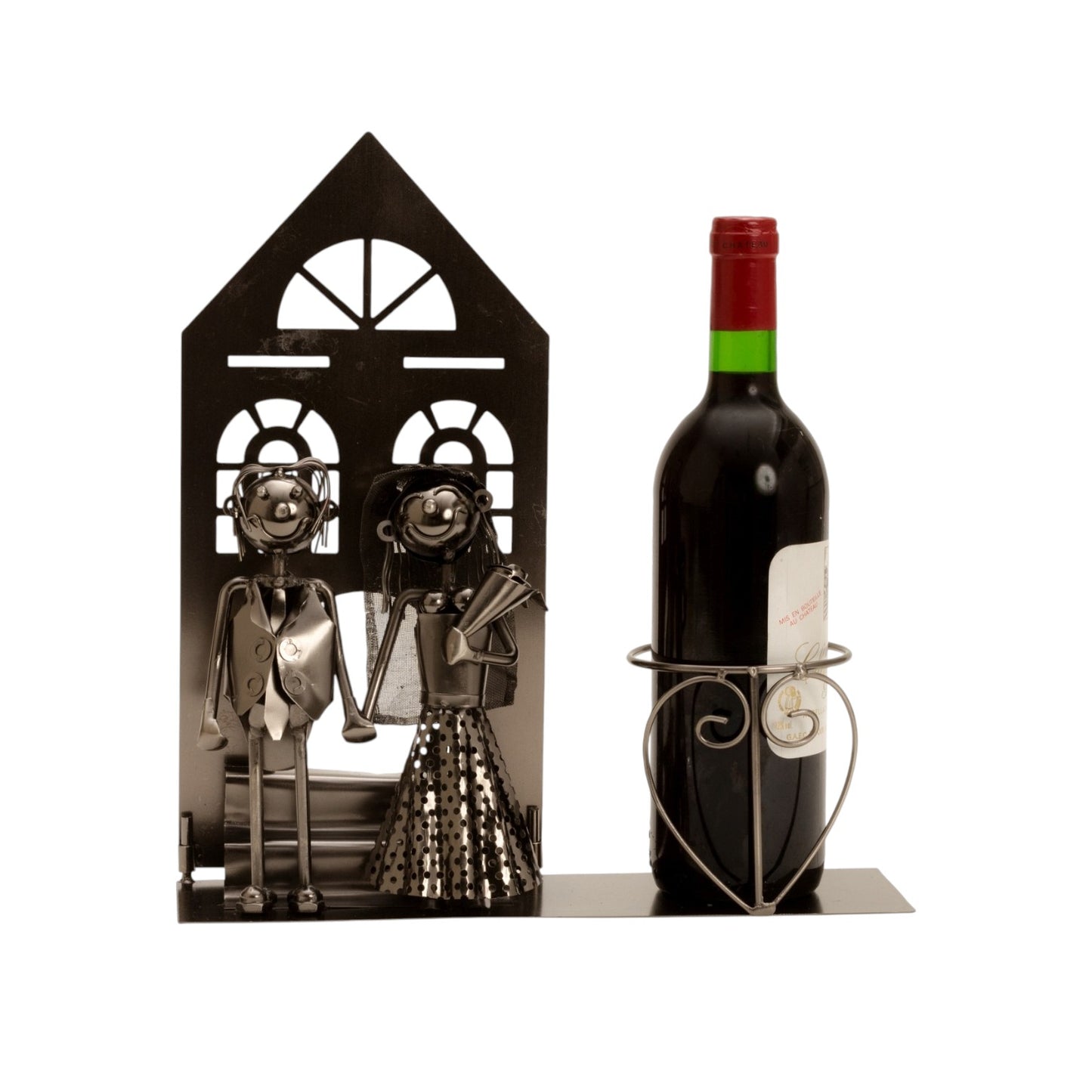 Portabottiglie da vino 'Coppia di sposi'