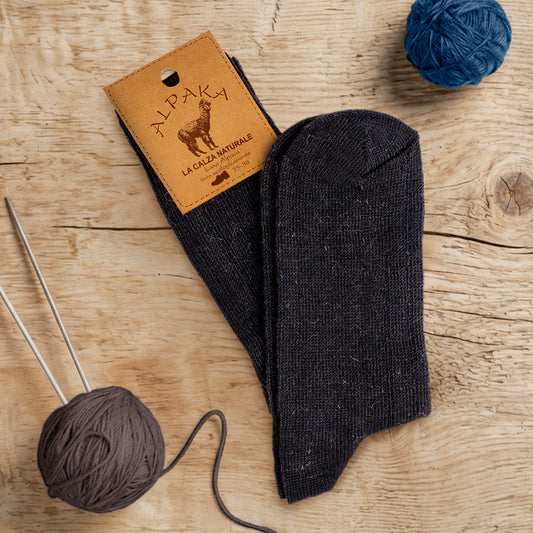 Calze Alpaca leggere - Nere