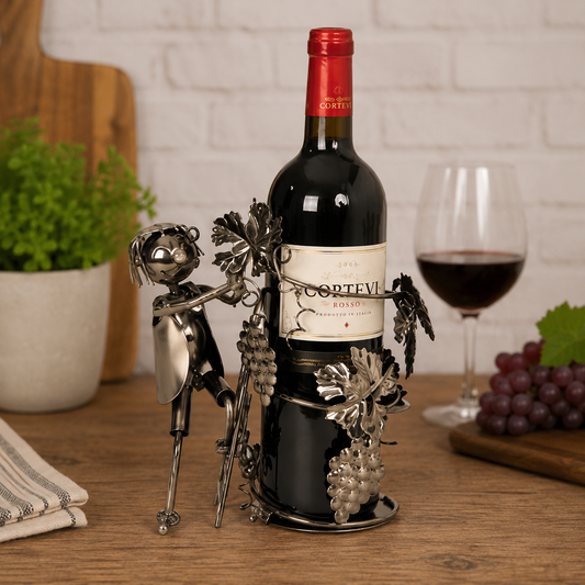Portabottiglie da vino 'Lavoratore vino'