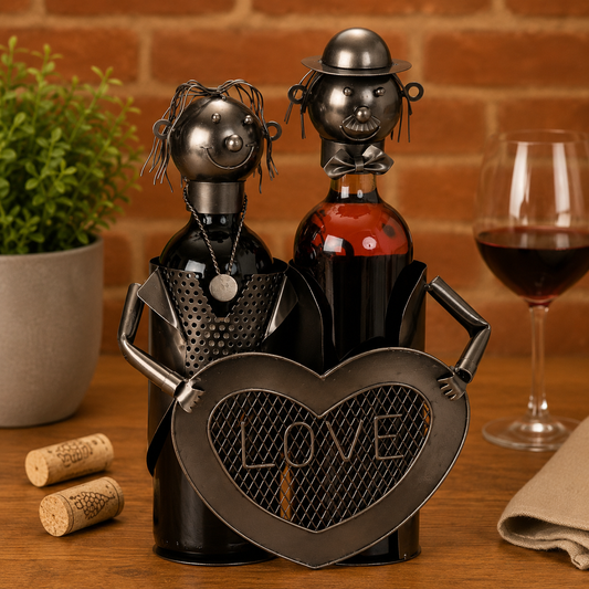 Portabottiglie da vino 'Lovers'